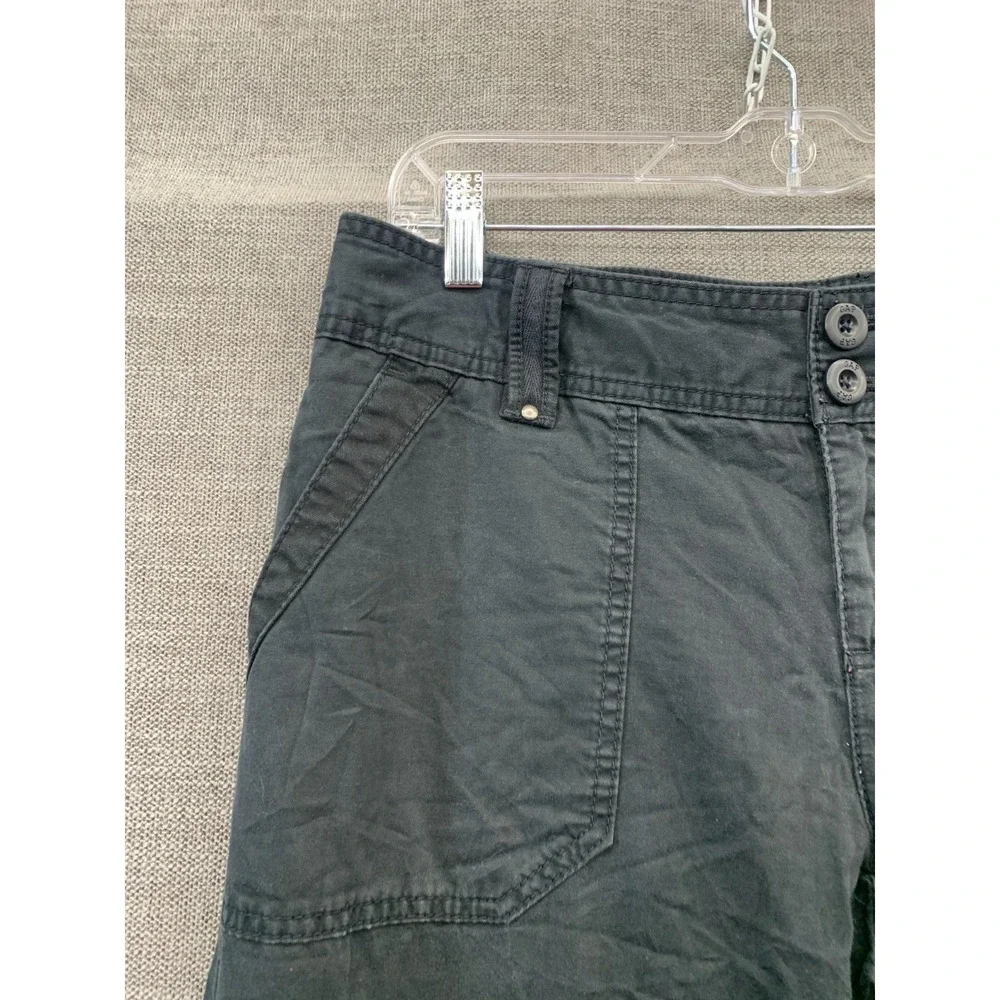 Gap Relaxed Fit‎ Cargo Pants Boys 10 Gray Dark Wash Straight Leg Outdoor Hiking